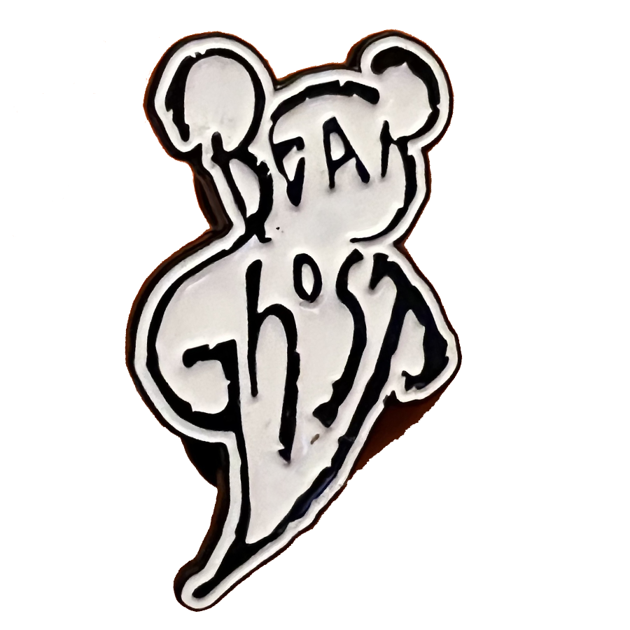 Bear Ghost Bear Enamel Pin