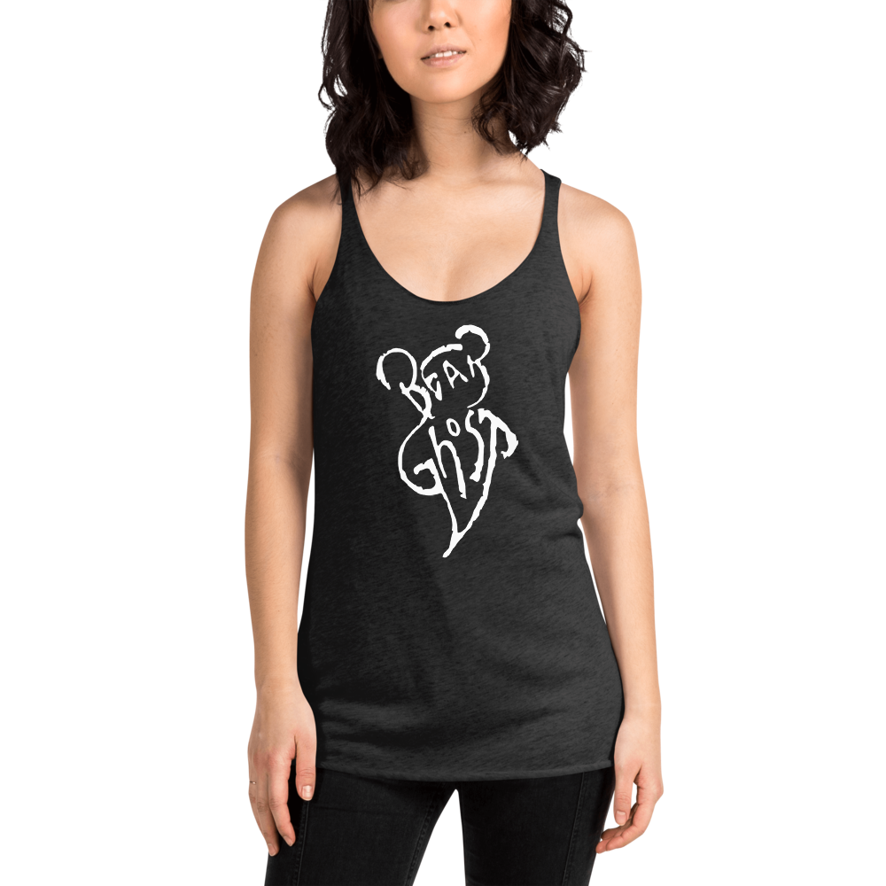 Bear Ghost bear Women's Racerback Tank