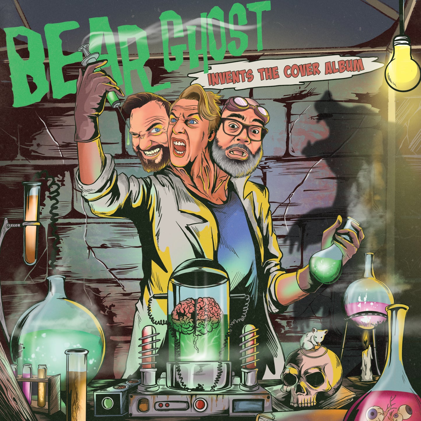 "Bear Ghost Invents The Cover Album" CD - PRE-ORDER