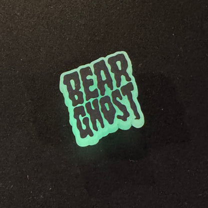 Bear Ghost Glow In The Dark Croc Charm