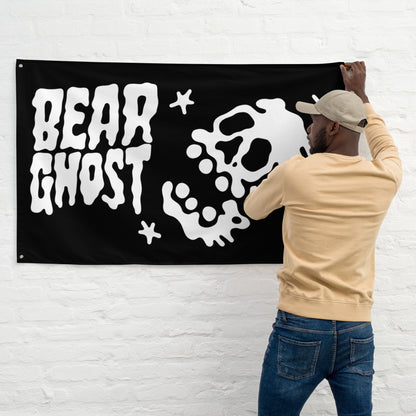 Bear Ghost - Skull Flag