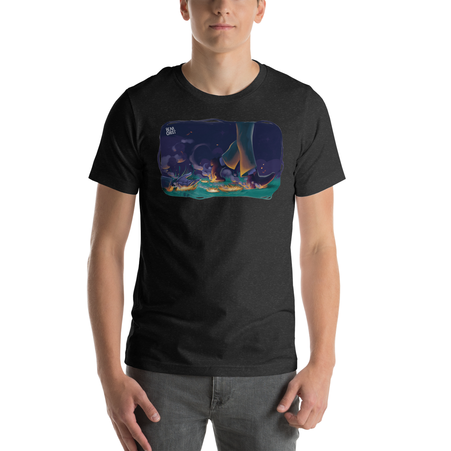 Bear Ghost After Me The Flood  T-shirt