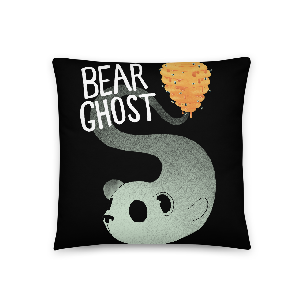 Bear Ghost Hive Pillow