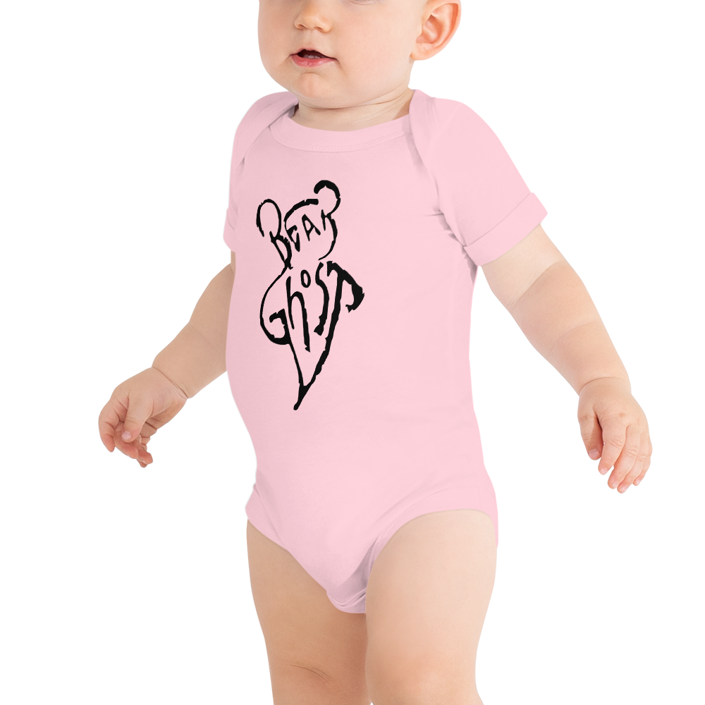 Bear Ghost Bear Logo Onesie