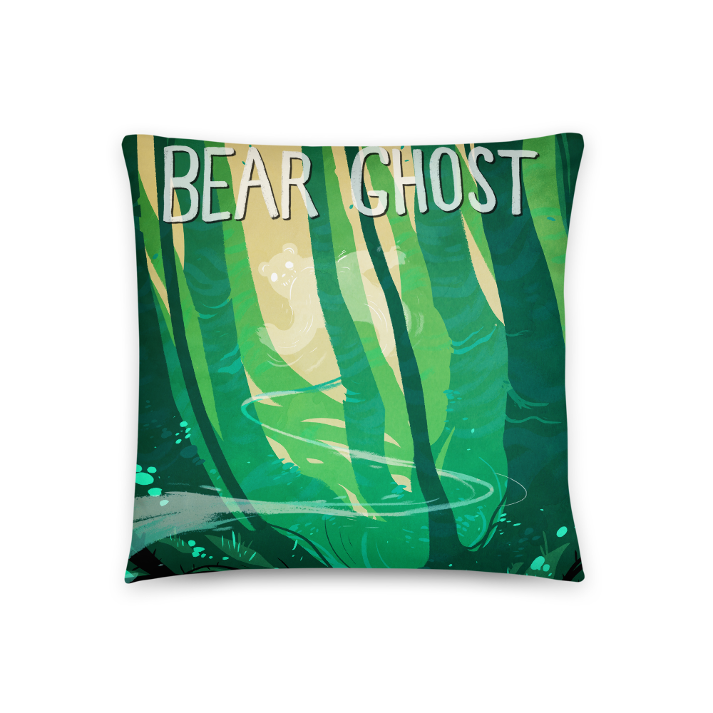 Bear Ghost Blasterpiece Pillow