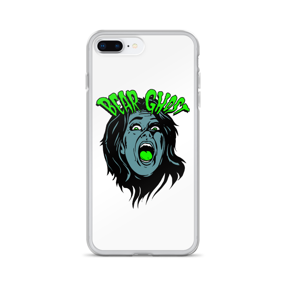 Bear Ghost Scream iPhone Case