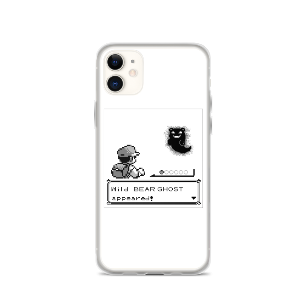 Wild BEAR GHOST Appeared!  iPhone Case