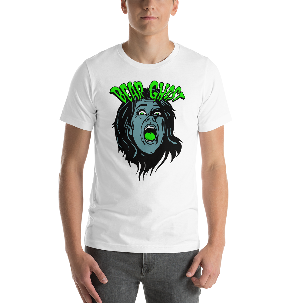 Bear Ghost Scream T-Shirt