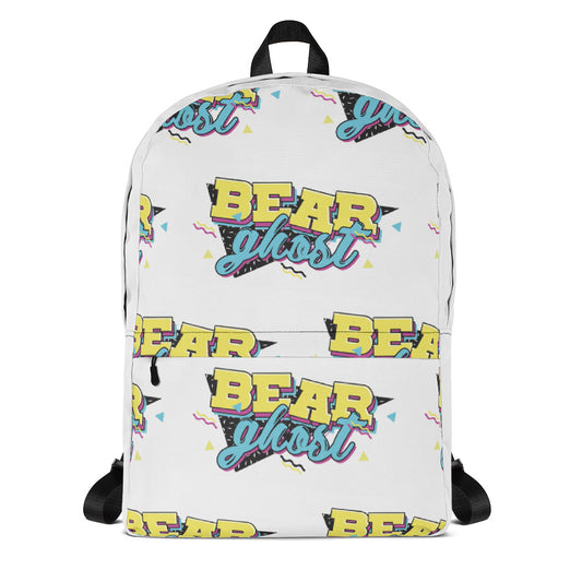 Bear Ghost 90's Logo Backpack